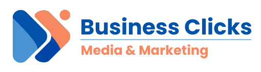 Business Clicks Media Marketing Logo